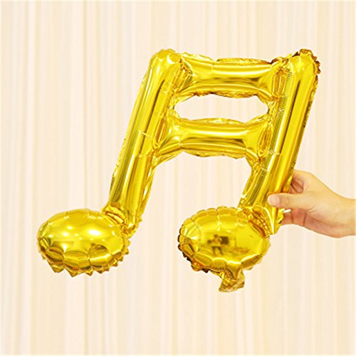 Ousyaah, 8 Palloncini a Forma di Nota Musicale