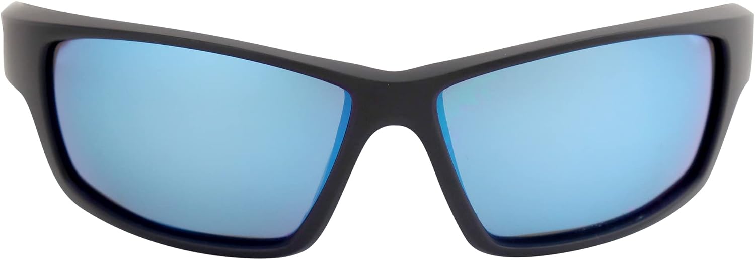 Raze Eyewear Z-Coast Watersports Floating Polarized Sunglasses Black Matte Frame & Accents w/Smoke Blue Z Lenses - Image 2