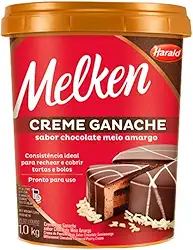 Ganache Chocolate Meio Amargo kg - Harald