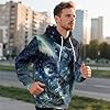 Zenzenze Skull Hoodies for Men Women 3D Graphic Sweatshirts Novelty Pullover Hoodie Funny Hoody Hooded With Pockets, Cool Wolf, XXL #5