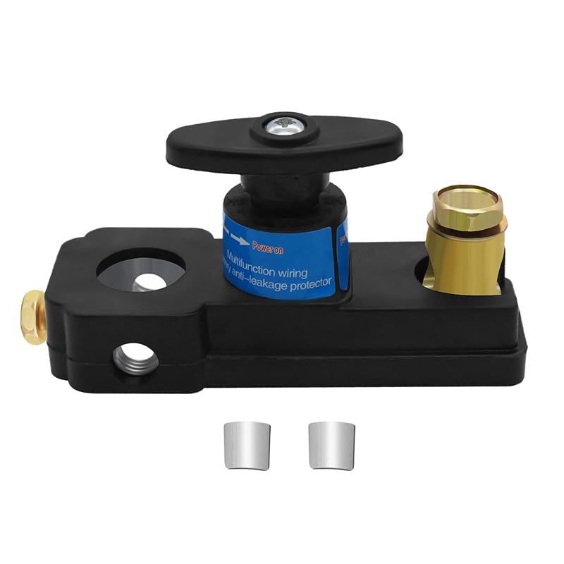Chave Seccionadora de Bateria ZmingTek 12 V/24 V 100 A para Carro, Caminhão, RV e Barco – 1 unidade reta