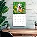 Soft Coated Wheaten Terriers | 2026 12 x 24 Inch (Hanging) Monthly Square Wall Calendar | Plastic-Free | BrownTrout | Animals Dog Breeds