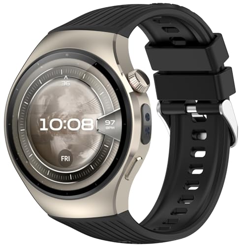 Coque anti-chute Huawei Watch 5 42mm Disscool en silicone flexible