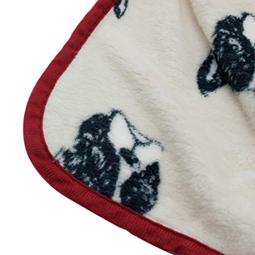 Scheppend Fluffy Flannel Fleece Pet Dog Bed Throw Blanket Cover For Couch, 29.5 X 39.5 Inches Cute Animals Design Doggy Blankets For Small Medium Puppy Cats (Beige, Bulldog) #TOP4