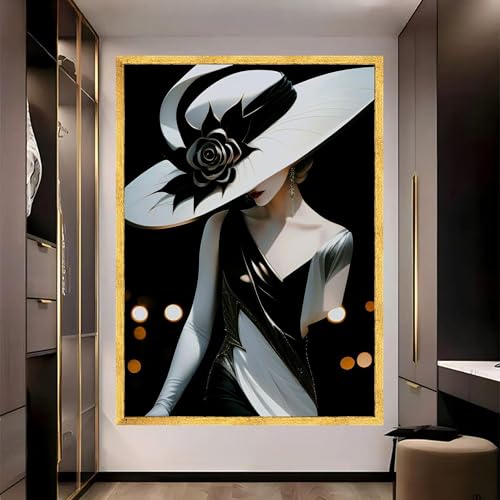 Affiche imprimée grand format pour habiller un mur vide blanc