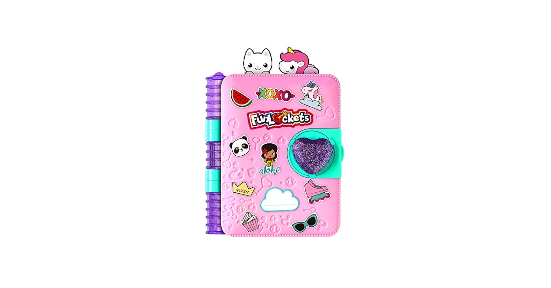 Amazon.com: FUNLOCKETS Secret Journal, Diary, Activity and