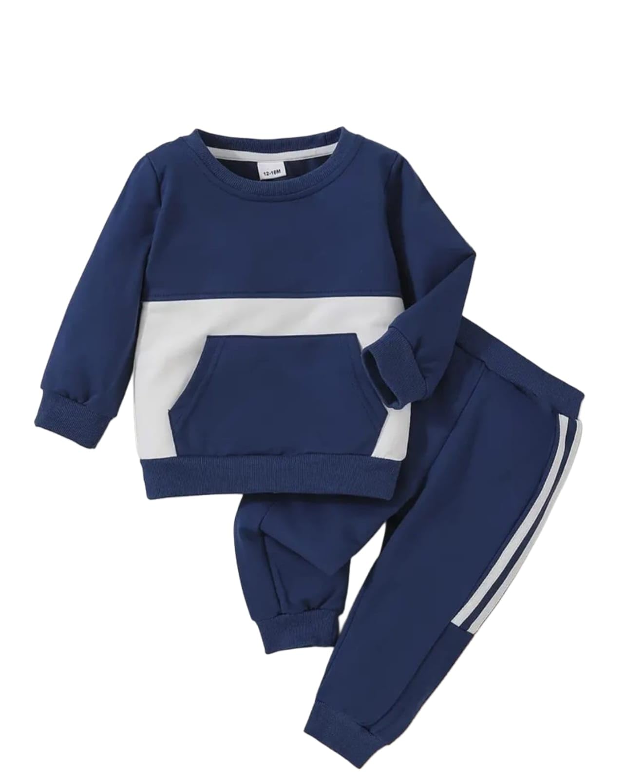 Cotton T-shirt and Jogger for Baby Boy and Baby Girl, Printed Full Sleeves T-shirt and Pant Set for Kids-image-23