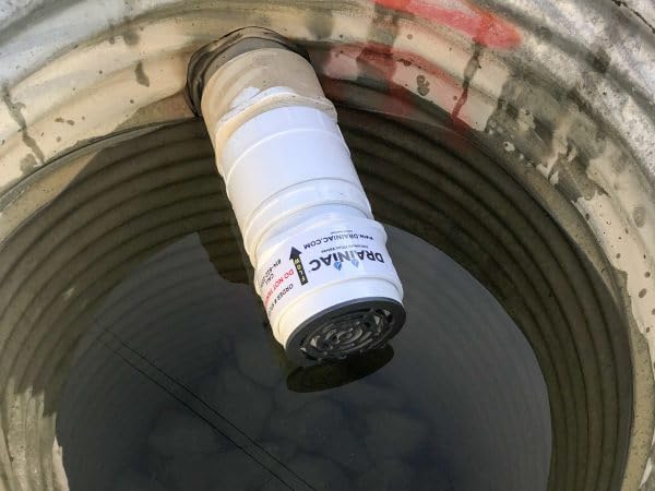 Drainiac® Petroleum Filter Valve: 3.5″ Diameter x 5.5″L with .75 MIPT Fitting