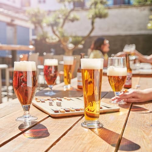 Arcoroc Cervoise Stemmed Beer Glasses 11.3oz / 320ml, 7134, Pack of 6 - Image 3
