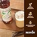 Monin - Organic Vanilla Syrup, Naturally Smooth Sweetness, Great for Coffee, Shakes, and Cocktails, Gluten-Free, Non-GMO (750 ml)