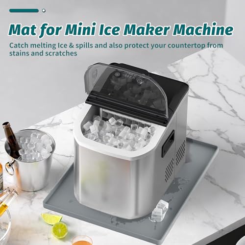 Tapete de silicona para máquina de hielo 12"x10" miniatura 7