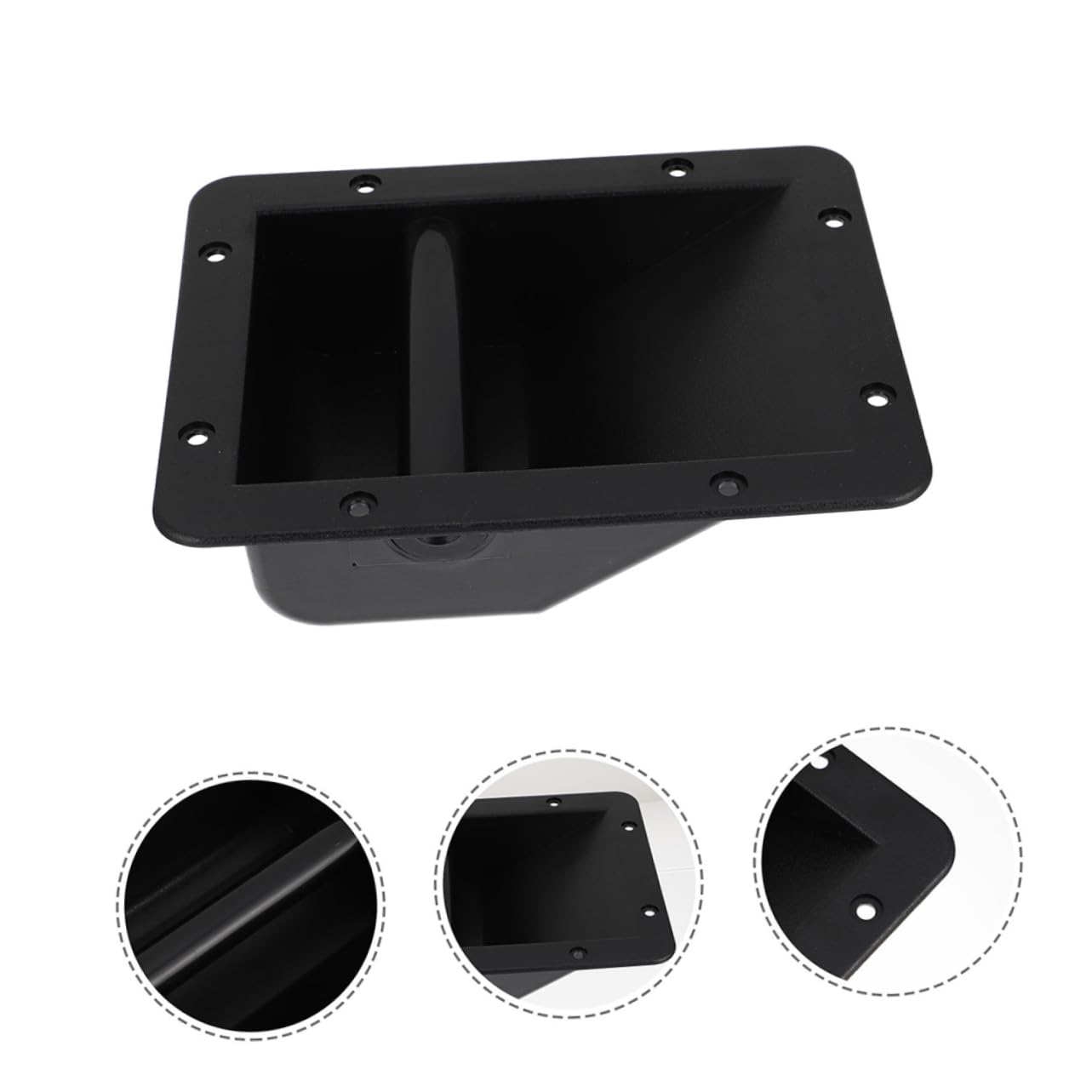 OSALADI 8pcs Plastic Speaker Handles Amplifier Replacement Grasp Grip for Speaker Cabinets Instrument Cases Smooth Easy Installation Use