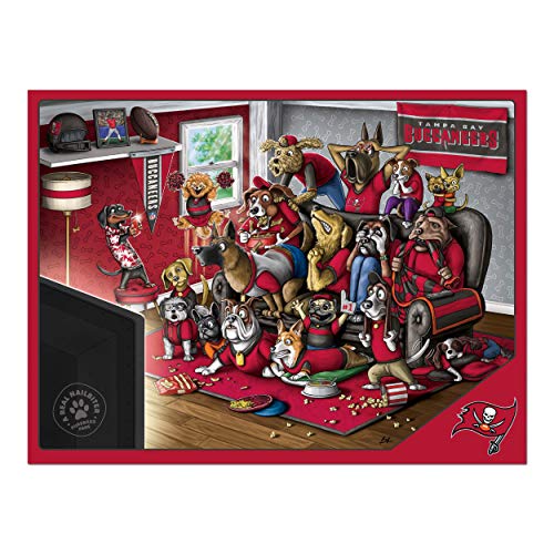 Image of YouTheFan NFL Purebred Fans 500pc Puzzle - A Real Nailbiter