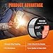 FEIFANKE Flux Core Wire .030'' Mild Steel Welding Wire E71T-GS Gasless MIG Wire 1 Pack 2 Pounds