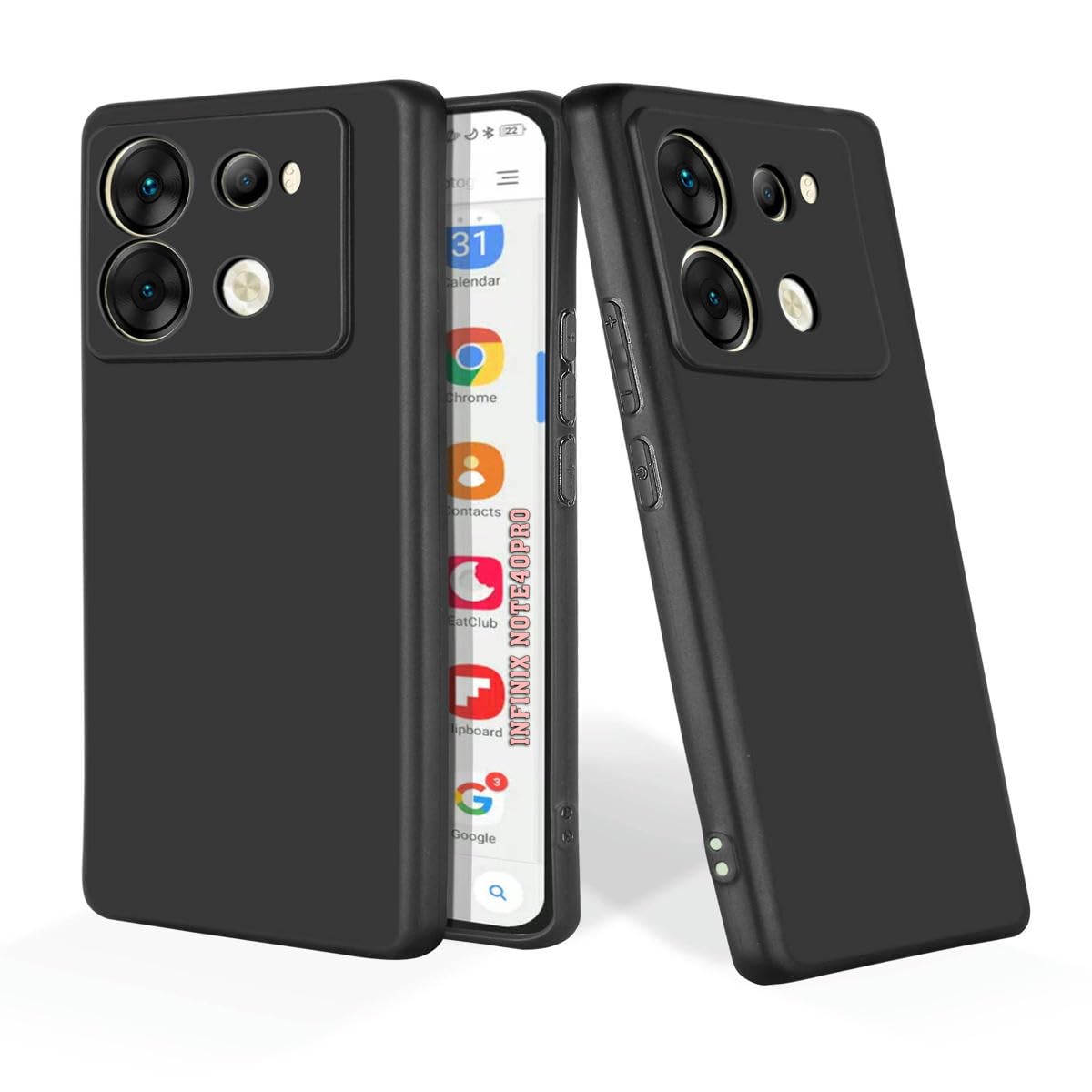 NG CASES Back Cover Cases for Infinix Note 40 Pro 5G, Infinix Note 40 Pro Plus 5G (Black) (B0DGXVLF6J) Amazon Price History, Amazon Price Tracker