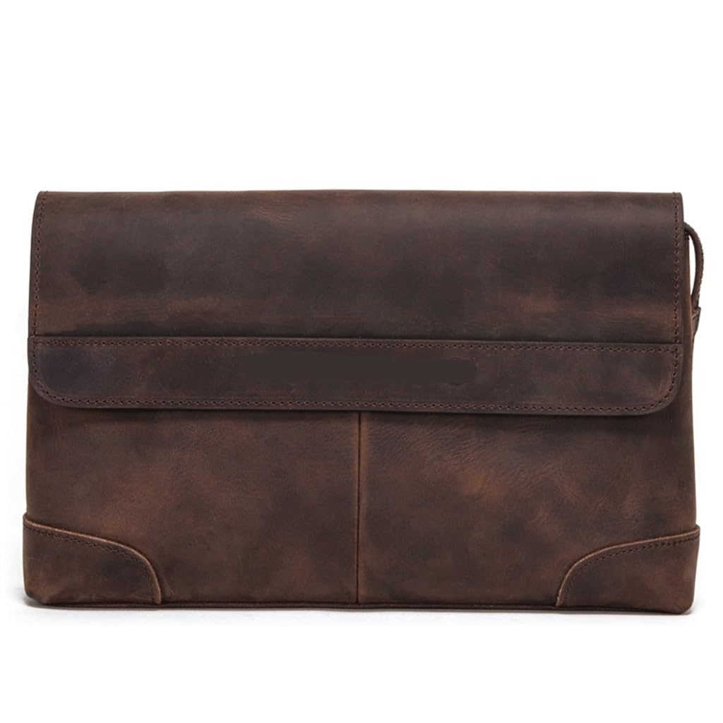 Sac à main multifonctionnel en cuir homme pour le bureau et les voyages