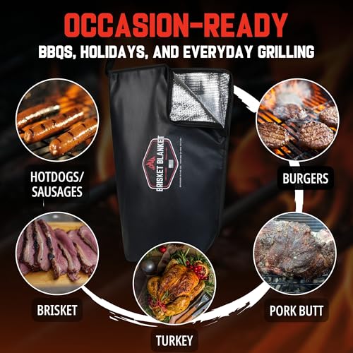 Manta Brisket Original para BBQ - Bolsa Aislante para Carne miniatura 6