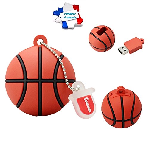 Cle USB ballon de basketball capacité 32go. Clé USB basket Clé USB originale