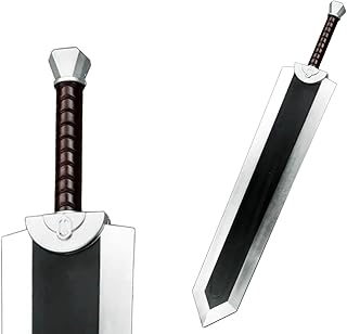 Blazing Steel Fantasy Foam Dragon Slayer Berserk Guts Sword Anime Cosplay & Costume