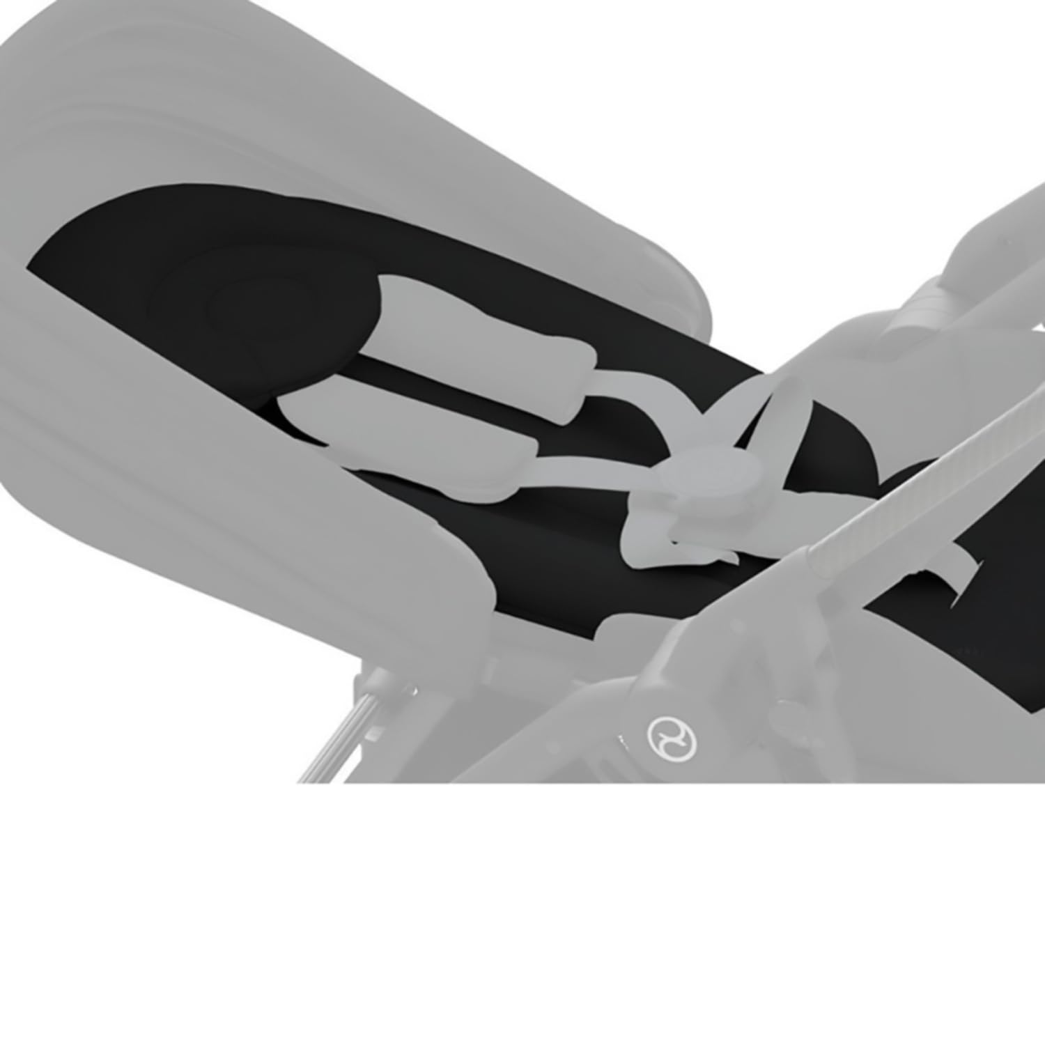 Riduttore Newborn Passeggino Nest Black Cybex