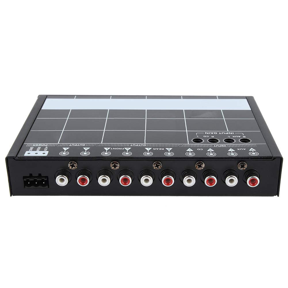 Auto Audio Egalizer de 7 Bande EQ Définir la qualité Sonore de L'automobile en Fer Noir