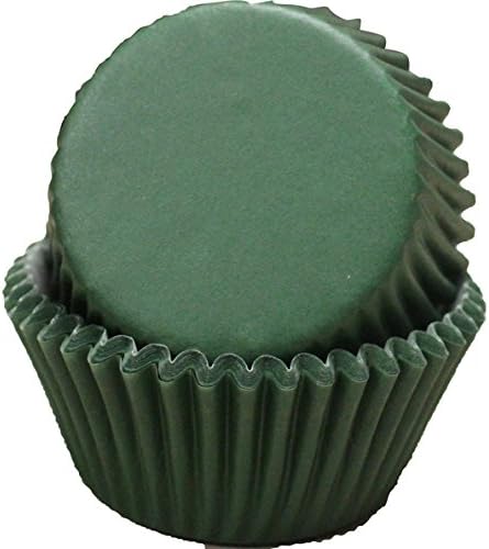 Dark Green Baking Liners - 50 count