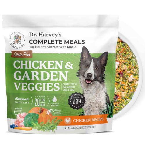 Chicken & Garden Veggies Dog Food, Grain-Free (5 lb)