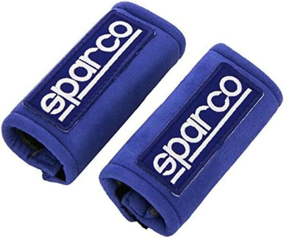 Set of steering wheel/handbrake pads 'Small' - Blue Unique, Azure blue