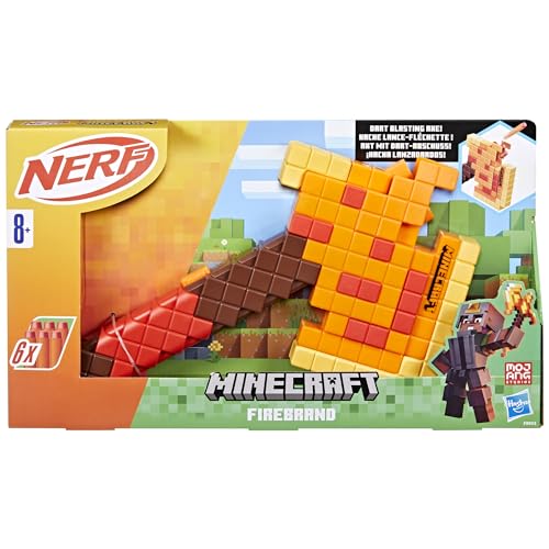 Nerf Minecraft Firebrand Hache Lance fléchette - vue 4