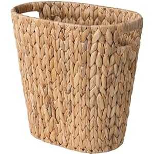 StorageWorks Weiden-Abfalleimer Wasserhyazinthe 1 Stück
