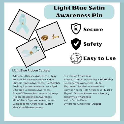 Image of 1 /2 /5 /10 /25 /50 /100pcs Satin Awareness Ribbon Pins (Pick your color), for Cancer & Disease Awareness, Bulk Quantities for Fundraising, Events, Gift Giving