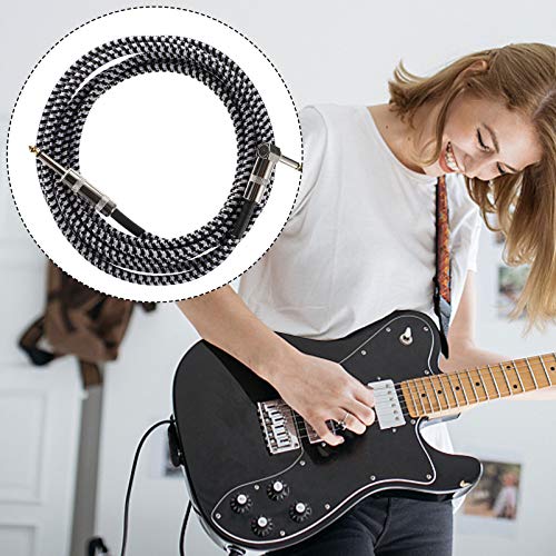 ARTIBETTER Cabo da Guitarra Direto para O Ângulo Reto 6. Cabo de 35 Mm para Instrumento de Guitarra