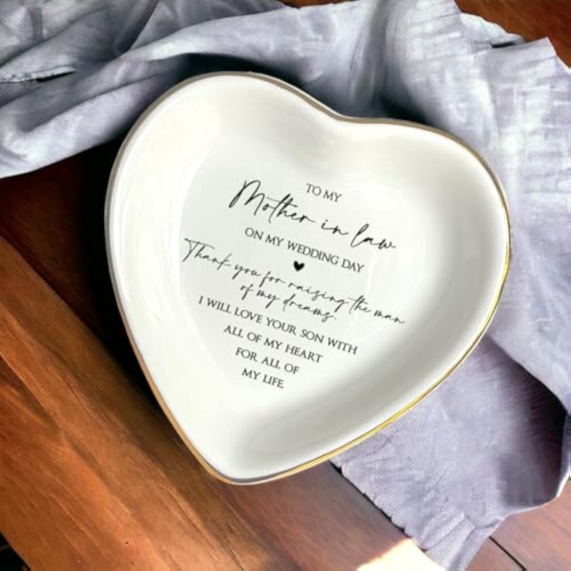Heart Ring Dish, Thoughtful Mother's Day Gift