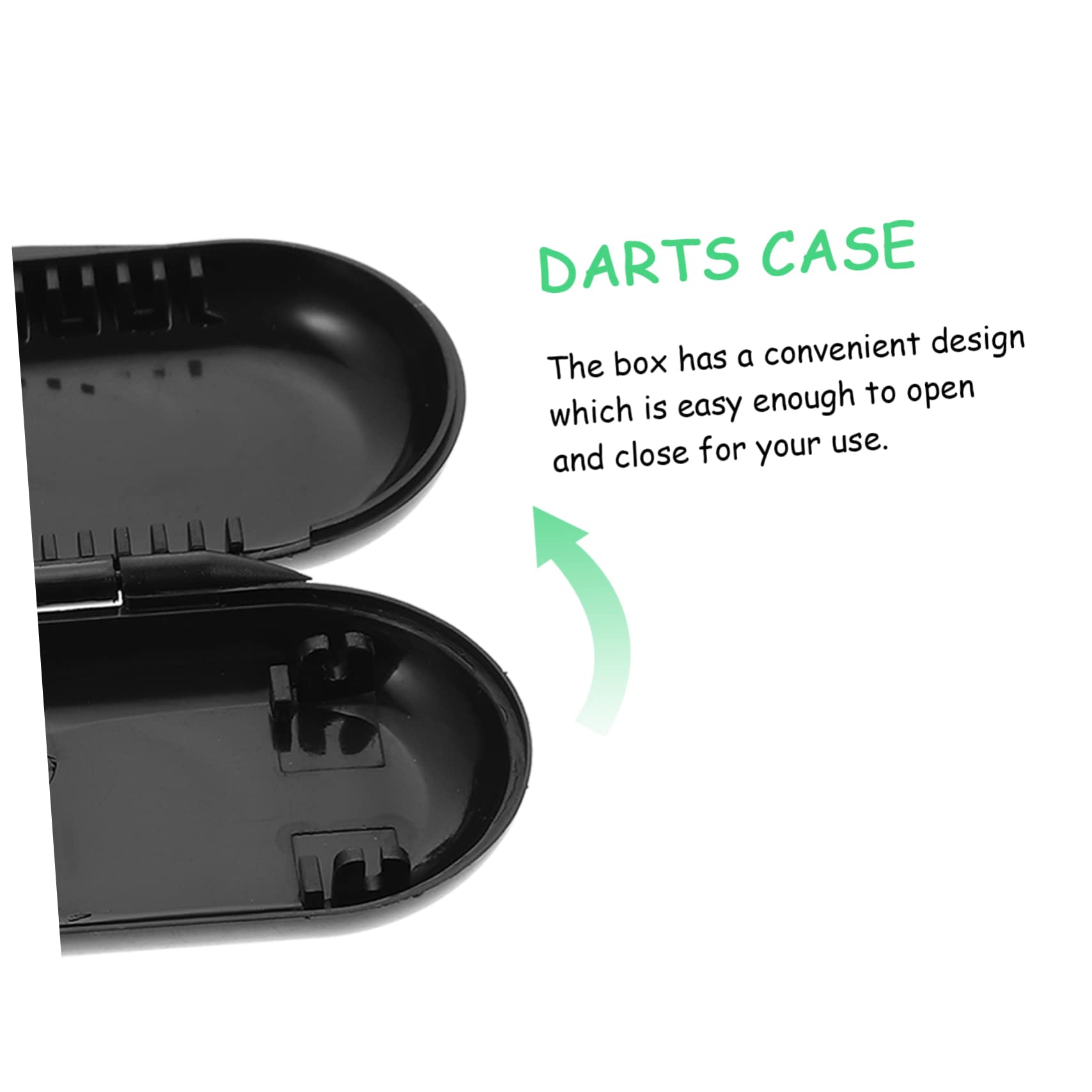 Mipcase Case Holds Holder Portable Game Box Oval Holder Soft Tip Case for Steel