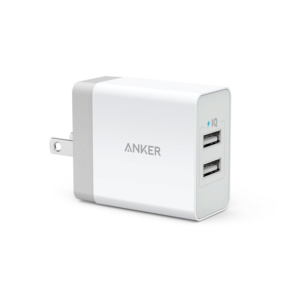 Amazon | Anker 24W 2ポート USB急速充電器 【PSE認証済 / 急速