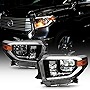ACANII - For [Factory w/LED DRL Model] 2014-2021 Toyota Tundra LED DRL Full LED Headlights Headlamps Assembly Left+Right