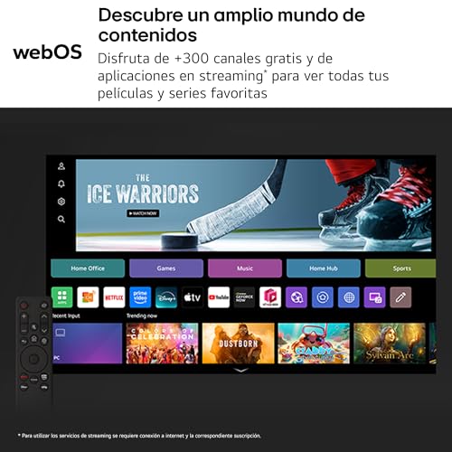 Miniatura 6 de LG PU600U - Proyector CineBeam 4K UHD, Láser 3 Ch (RGB), Smart TV WebOS 24, Brillo 600 Lúmenes, HDR10 y HLG, Pantalla hasta 120", AirPlay 2 y Screen Share, Bluetooth, Plata/Negro