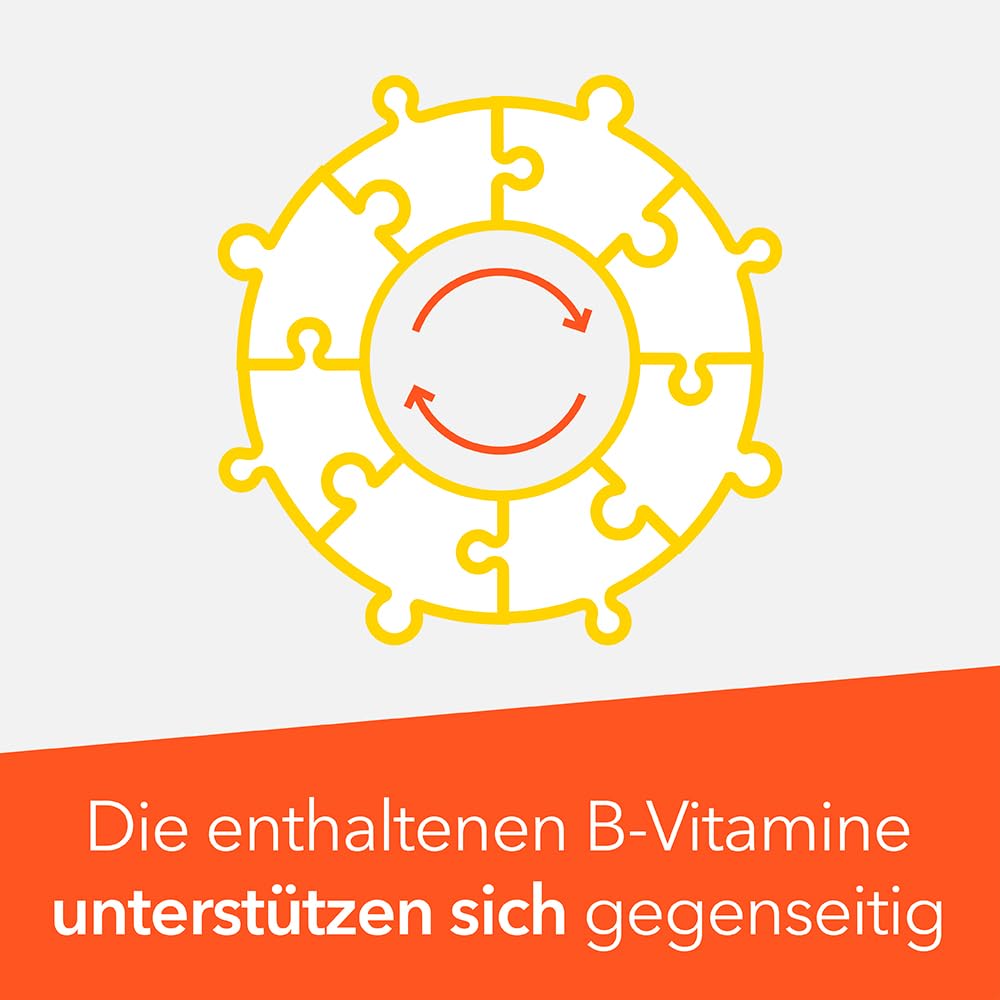 Vitamin B-Komplex-ratiopharm® Hartkapseln: Kombipräparat mit allen 8 B-Vitaminen. Für Energie* und Vitalität**, 120 Kapseln