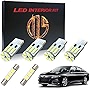 D15 Lighting LED Interior Light Kit for 2018-2022 Honda Accord 6000k White Map Dome Trunk Vanity Mirror Bulbs (6 Pieces)
