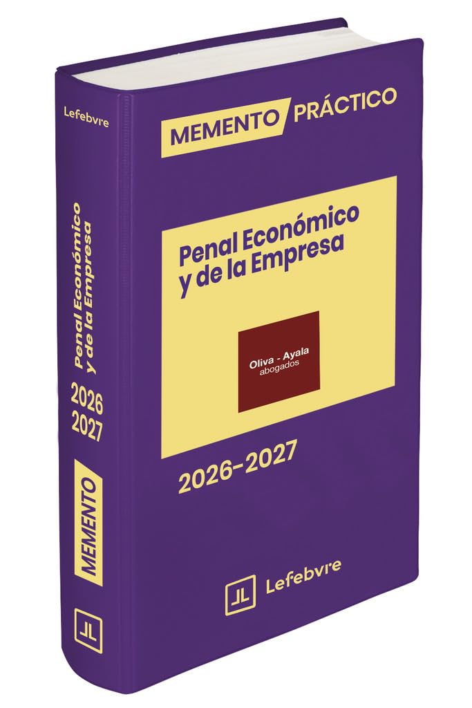 Memento Penal y Económico de la Empresa 2026-2027 (MANUALES)