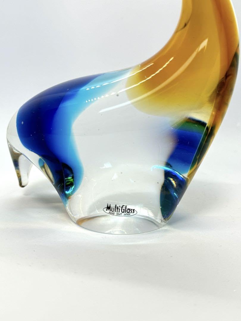 MultiGlass マルティグラス　鶴と亀のペアセット Amazon.co.jp: MultiGlass マルティグラス 鶴と亀のペアセット