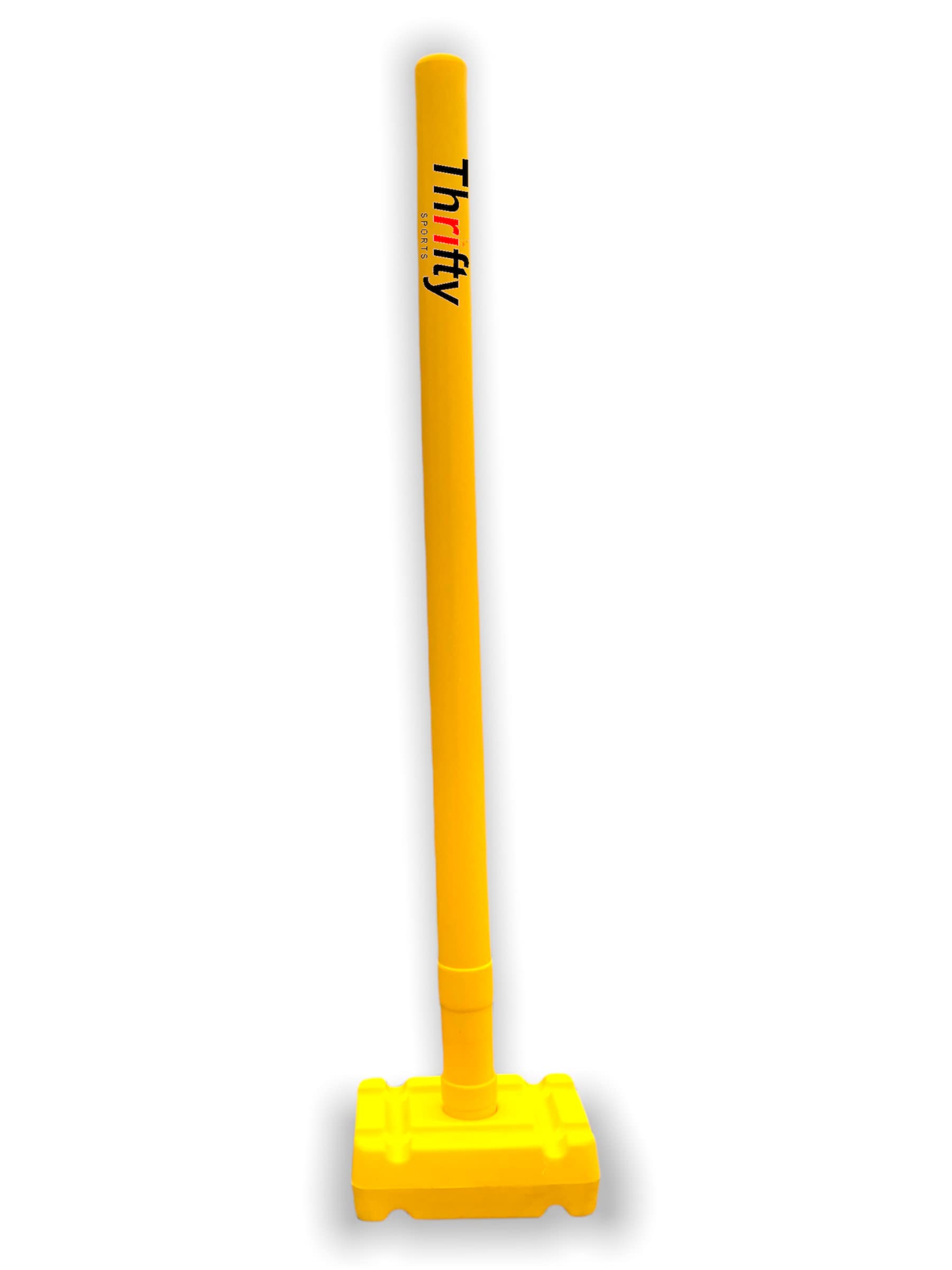 Thrifty Sports® Cricket Stumps-1 Wicket with Single Wicket Stand Full Size 30/32" (Yellow) (B09QX3J6K8) Amazon Price History, Amazon Price Tracker