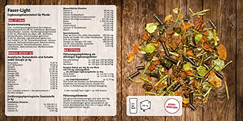 marstall Premium-Pferdefutter Faser-Light, 1er Pack (1 x 15 kilograms)