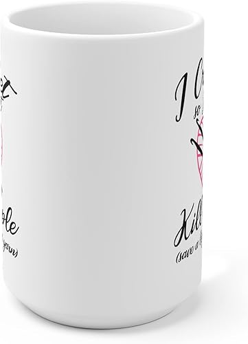 Miniatura 8 de Panvola Taza de cerámica con texto en inglés "I Crochet So I Don't Kill People", regalos de ganchillo para abuela, tía, madre, hermana, día
