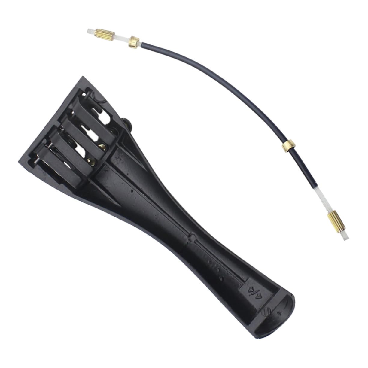 VANZACK Violin Tailpiece Aluminum Alloy Replacement Part Lightweight and Durable Easy to Install Compatible with Musical Instruments for Repairing Old Broken Violin