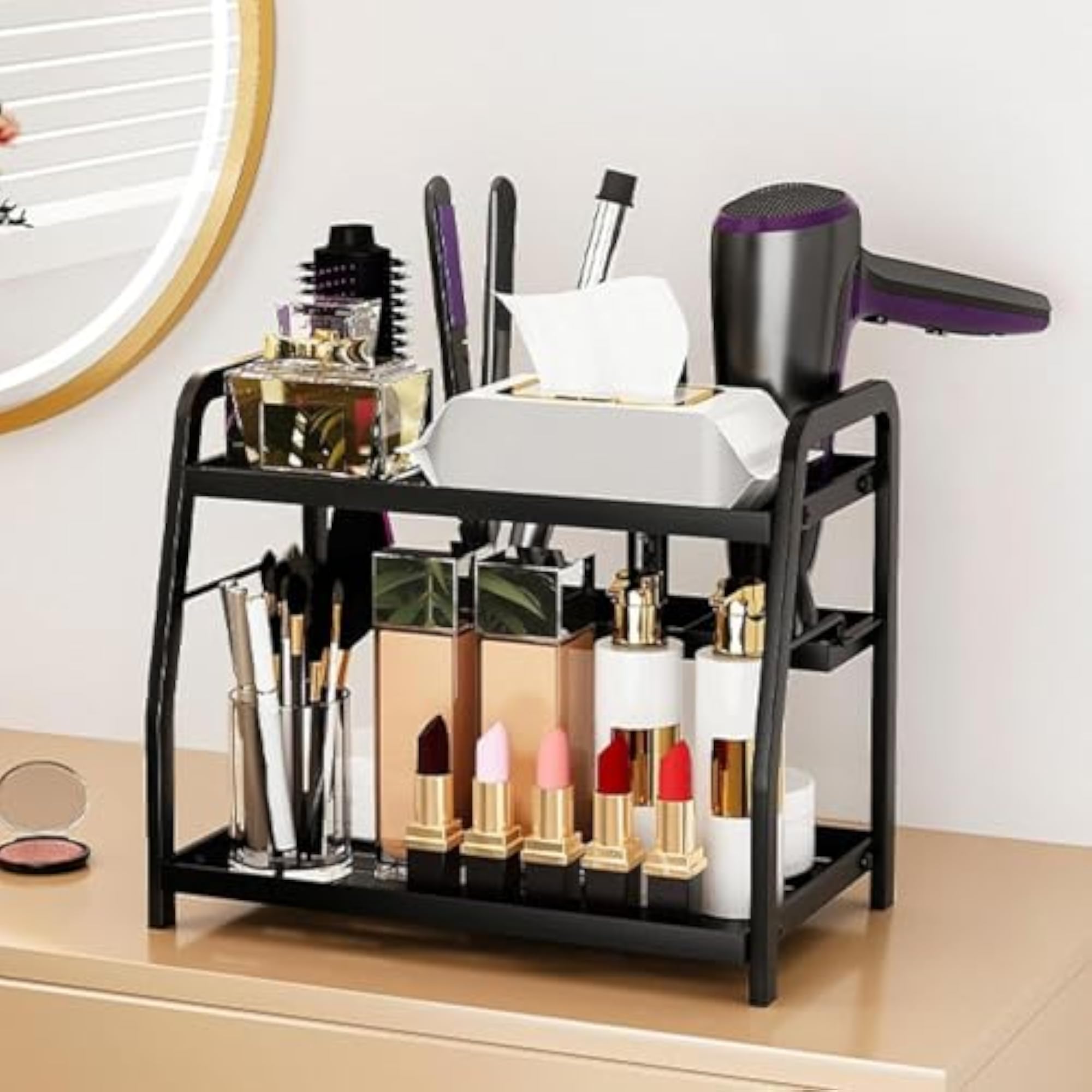 Bathroom Counter Tiered Organizer Rack for Cosmetics