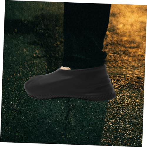 Cubiertas de Botas de Lluvia de Silicone para Hombre Protectoras Antideslizantes para Días Lluviosos miniatura 2
