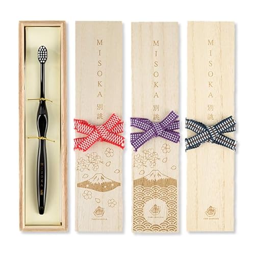 [MISOKA][印刷有り]別誂歯ブラシ(3本・木箱入) [株式会社夢職人]