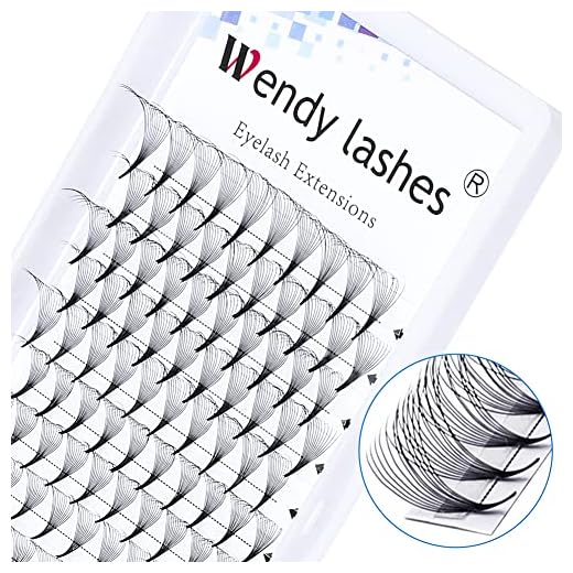 Extensiones de pestañas prefabricadas con volumen de extensión de pestañas de 8 a 14 mm, mezcladas 6D 10D 12D 16D tallo corto prefabricado, rizos en D, extensiones de pestañas de 0,07 mm (12D-0,07-D, bandeja mixta de 8-14 mm)