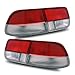 SPPC 2 Door Taillights 4 pieces Red/Clear (OEM) For Honda Civic - (Pair)